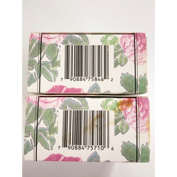 Set VTG Morny English Rose Body Powder & Perfumed Body Lotion London - Picture 3 of 3